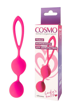 Vaginalne kuglice D 30 mm, težina 60 g, boja roze Neon art. CSM-23006-25